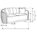 Brookside Stationary Loveseat - Home Discount Furniture - NJ-linden