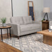 Bowen Upholstered Track Arms Tufted Loveseat - Home Discount Furniture - NJ-linden