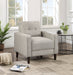 Bowen Upholstered Track Arms Tufted Chair - Home Discount Furniture - NJ-linden