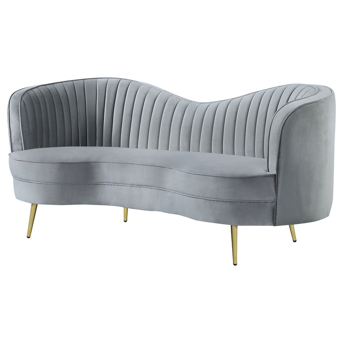 Sophia Stationary Loveseat - Home Discount Furniture - NJ-linden