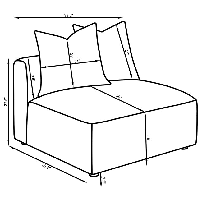 Jennifer Accent Chair - Home Discount Furniture - NJ-linden