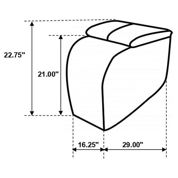 Cyrus Theater Seating - Home Discount Furniture - NJ-linden