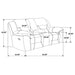 Gilson Reclining Loveseat - Home Discount Furniture - NJ-linden