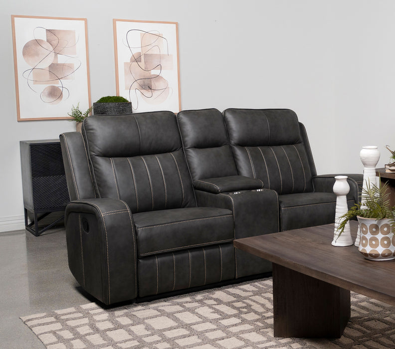 Raelynn Reclining Loveseat - Home Discount Furniture - NJ-linden