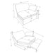 Collins Power Reclining Loveseat - Home Discount Furniture - NJ-linden