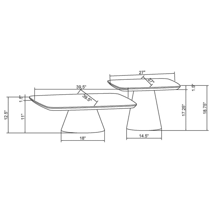 Eason Coffee Table Set - Home Discount Furniture - NJ-linden