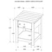 Payne End & Side Table - Home Discount Furniture - NJ-linden