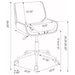 Addington Office Chair - Home Discount Furniture - NJ-linden