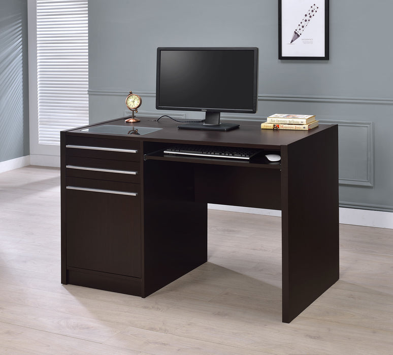 Halston Computer Desk - Home Discount Furniture - NJ-linden