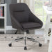 Jackman Upholstered Office Chair with Casters - Home Discount Furniture - NJ-linden