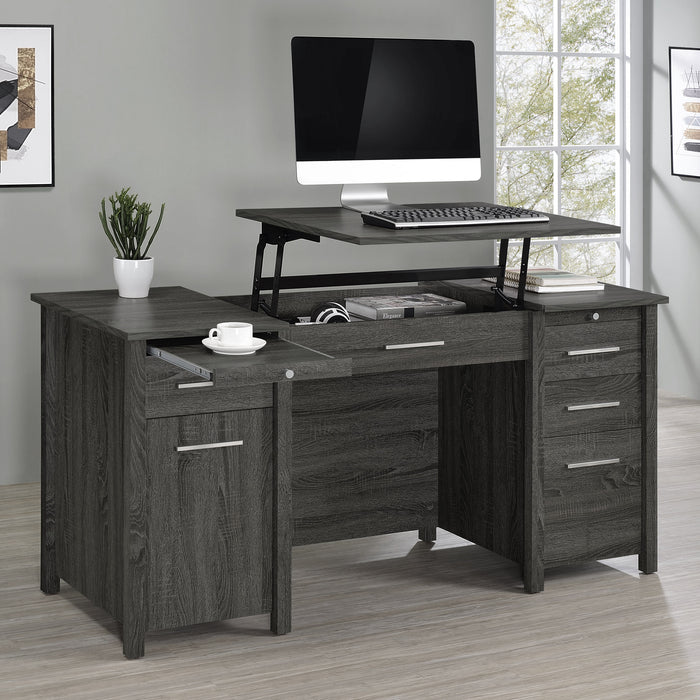 Dylan 4-drawer Lift Top Office Desk - Home Discount Furniture - NJ-linden