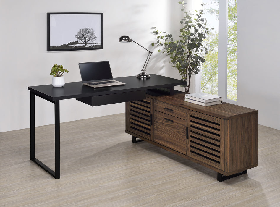 Maddox L-Shape Desk - Home Discount Furniture - NJ-linden