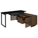 Maddox L-Shape Desk - Home Discount Furniture - NJ-linden