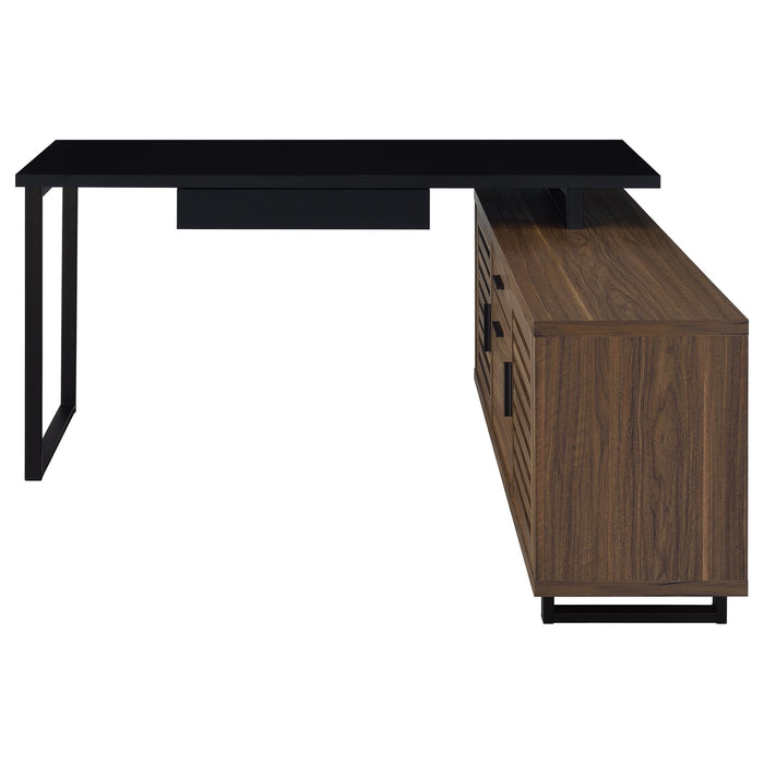 Maddox L-Shape Desk - Home Discount Furniture - NJ-linden