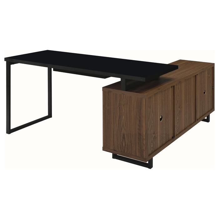 Maddox L-Shape Desk - Home Discount Furniture - NJ-linden