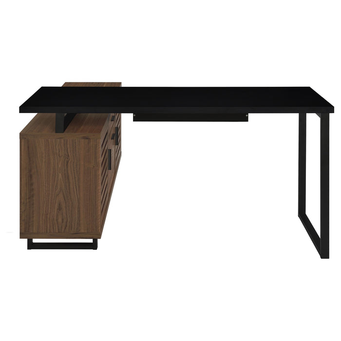 Maddox L-Shape Desk - Home Discount Furniture - NJ-linden