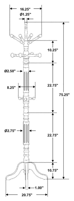 Achelle Coat Rack - Home Discount Furniture - NJ-linden