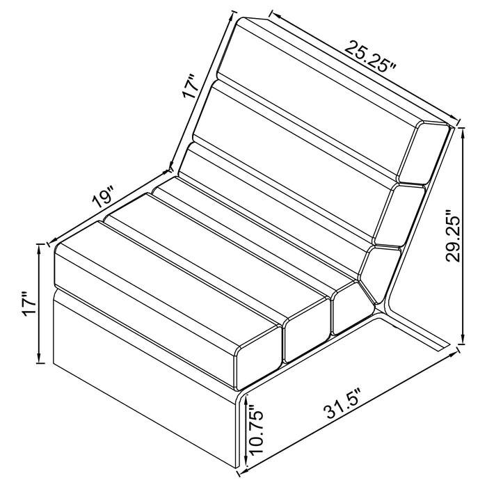 Serreta Accent Chair - Home Discount Furniture - NJ-linden