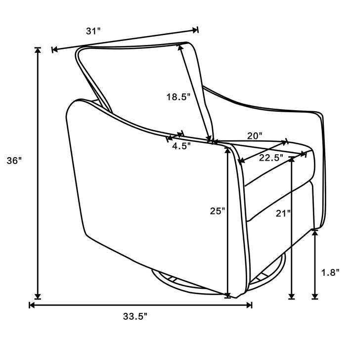 Madia Accent Chair - Home Discount Furniture - NJ-linden