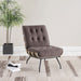 Aloma Armless Tufted Accent Chair - Home Discount Furniture - NJ-linden