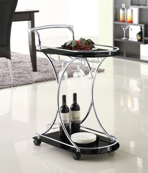 Elfman Bar Cart - Home Discount Furniture - NJ-linden