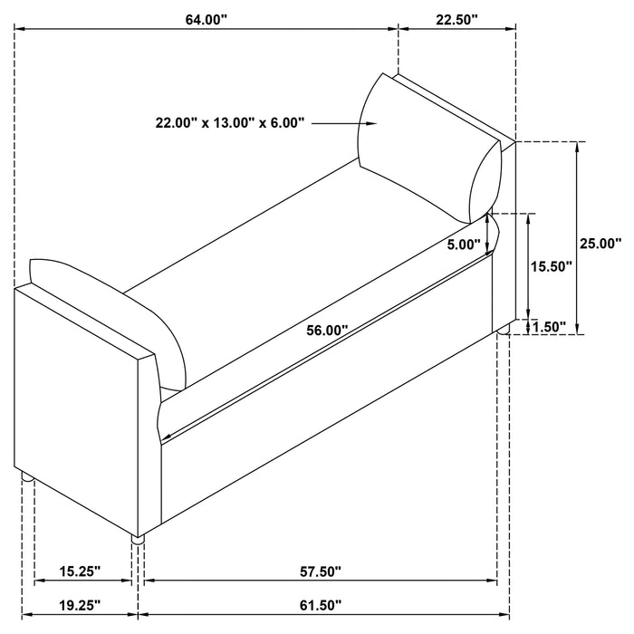 Robin Bench - Home Discount Furniture - NJ-linden