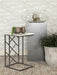 Angeliki Accent Table with Marble Top White - Home Discount Furniture - NJ-linden