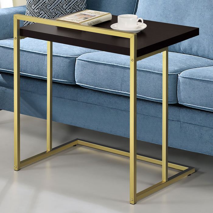 Dani Rectangular Snack Table with Metal Base - Home Discount Furniture - NJ-linden