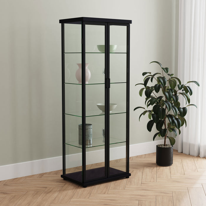 Aero Curio Cabinet - Home Discount Furniture - NJ-linden