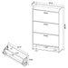 Denia Shoe Cabinet - Home Discount Furniture - NJ-linden