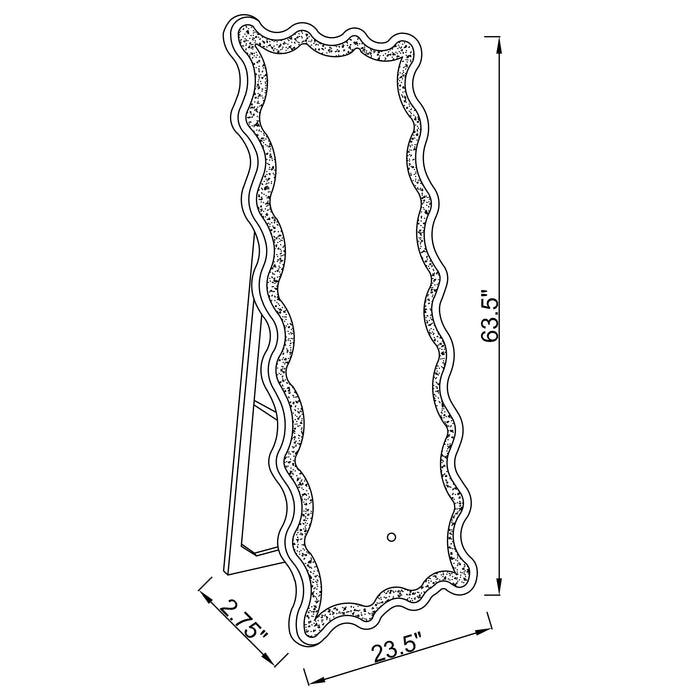 Brixey Standing Mirror - Home Discount Furniture - NJ-linden