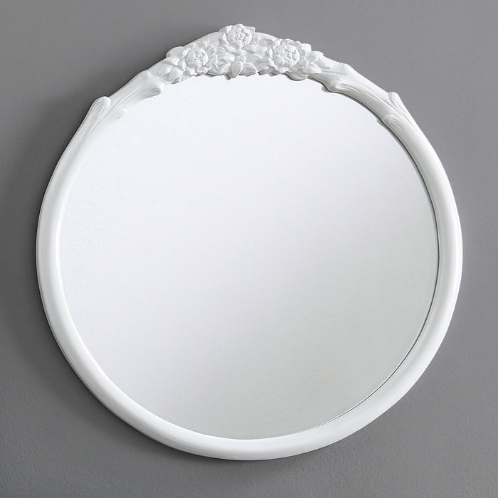 Sylvie French Provincial Round Wall Mirror - Home Discount Furniture - NJ-linden
