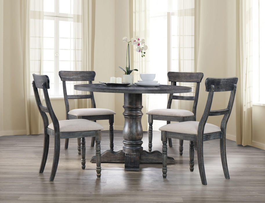 Leventis Weathered Gray Dining Table - Home Discount Furniture - NJ-linden
