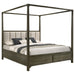 Gran Park Canopy Bed Dark Cocoa - Home Discount Furniture - NJ-linden