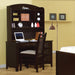 Phoenix Transitional Cappuccino Hutch - Home Discount Furniture - NJ-linden