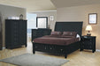 Sandy Beach Eastern King Storage Sleigh Bed Black - Home Discount Furniture - NJ-linden