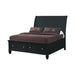 Sandy Beach Queen Storage Sleigh Bed Black - Home Discount Furniture - NJ-linden