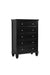 Sandy Beach 5-drawer Chest Black - Home Discount Furniture - NJ-linden