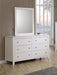 Selena 6-drawer Dresser Cream White - Home Discount Furniture - NJ-linden