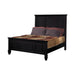 Sandy Beach California King Panel Bed with High Headboard Black - Home Discount Furniture - NJ-linden