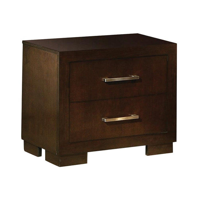 Jessica Nightstand Panels Cappuccino (Set of 2) - Home Discount Furniture - NJ-linden