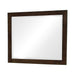 Jessica Rectangular Wall Dresser Mirror Cappuccino - Home Discount Furniture - NJ-linden