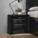 Briana Rectangular 2-drawer Nightstand Black - Home Discount Furniture - NJ-linden
