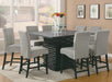 Stanton Square Counter Table Black - Home Discount Furniture - NJ-linden