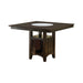 Gabriel Square Counter Height Dining Table Cappuccino - Home Discount Furniture - NJ-linden