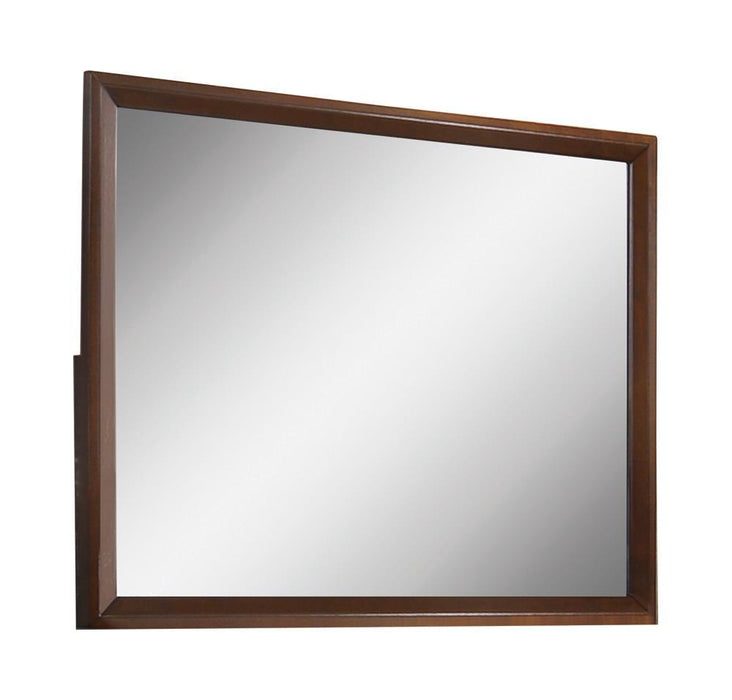 Serenity Rectangle Dresser Mirror Rich Merlot - Home Discount Furniture - NJ-linden
