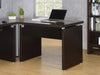 Skylar Extension Desk Cappuccino - Home Discount Furniture - NJ-linden