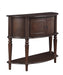 Brenda Console Table with Curved Front Brown - Home Discount Furniture - NJ-linden