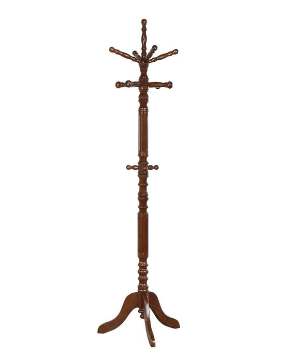 Achelle Coat Rack with 11 Hooks Tobacco - Home Discount Furniture - NJ-linden