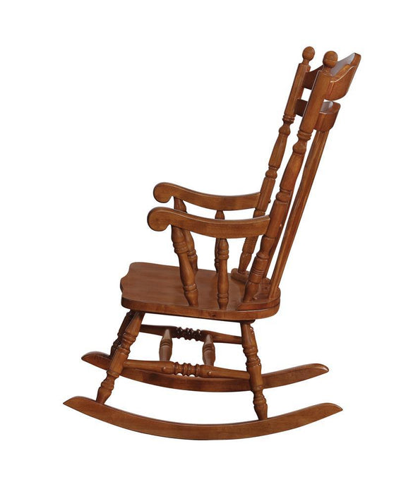 Aylin Rocking Chair Medium Brown - Home Discount Furniture - NJ-linden